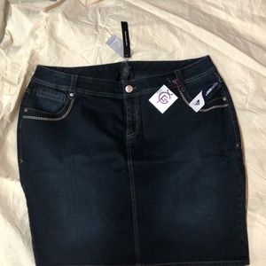 Lane Bryant skirt (Genius Fit jeans) super stretch